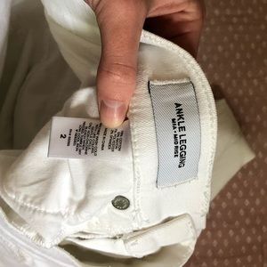 Express Jeans - Express Ankle Jeans in White Express Jeans - Express Ankle Jeans in White